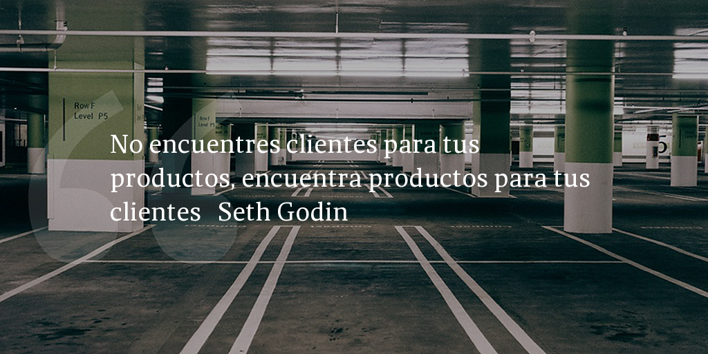 Frase de inbound marketing de Seth Godin