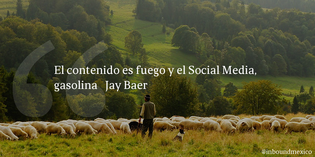 Frase de inbound marketing de Jay Baer
