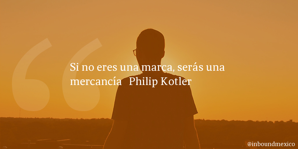 Frase de inbound marketing de Philip Kotler