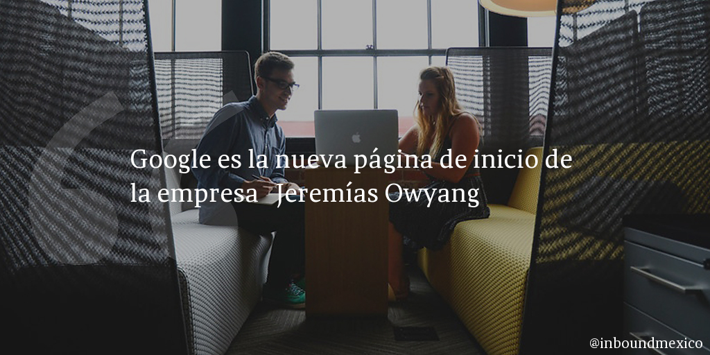 Frase de inbound marketing de Jeremías Owyang