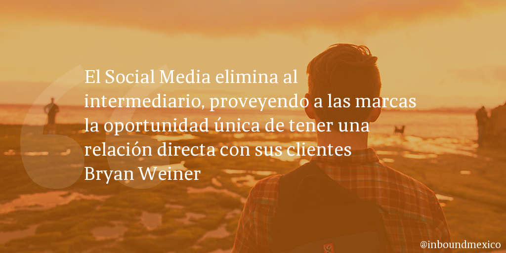Frase de inbound marketing de Bryan Weiner