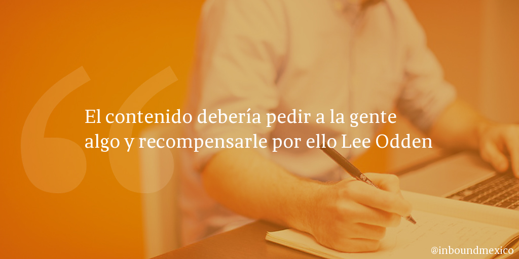 Frase de inbound marketing de 9