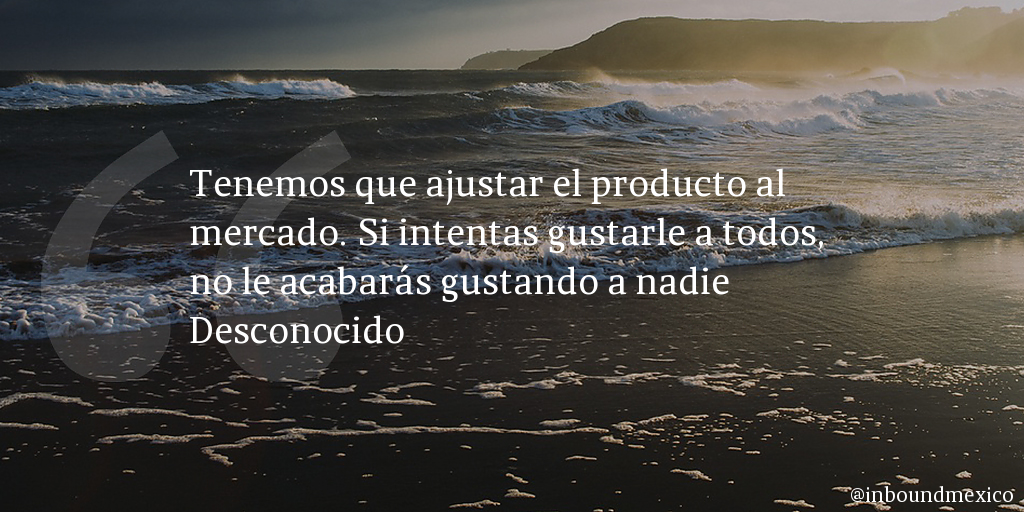 Frase de inbound marketing de Desconocido