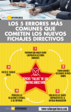 [Infografía] 5 errores típicos de los nuevos directivos