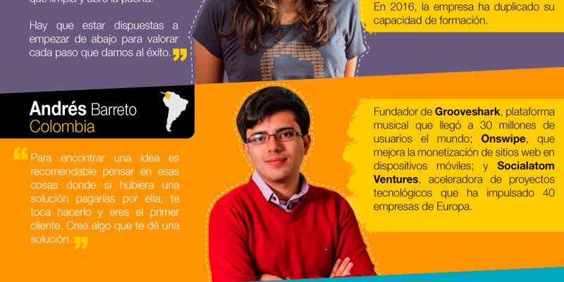 [Infografía] 5 consejos de 5 grandes empresarios latinoamericanos