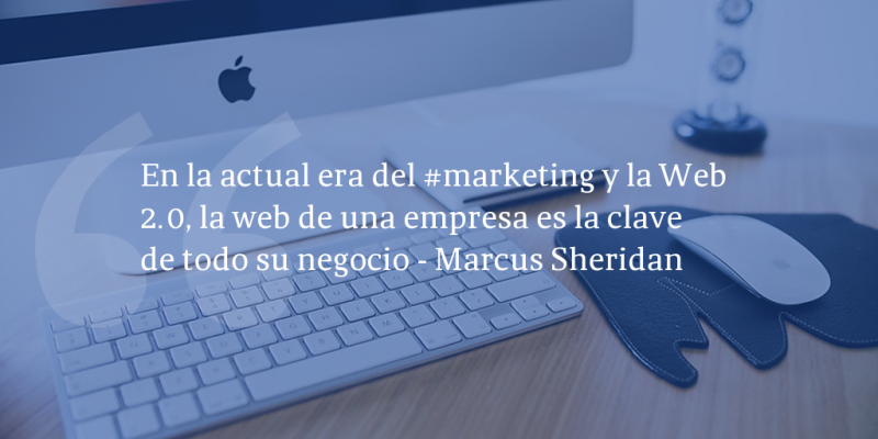 En la actual era del marketing y la Web 2.0, la web de una empresa es la clave de todo su negocio