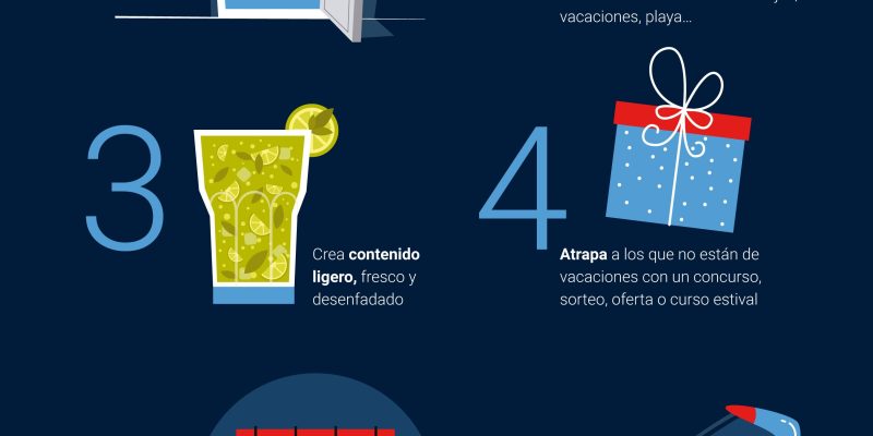 [Infografía] 7 consejos para que tu Blog no duerma en verano