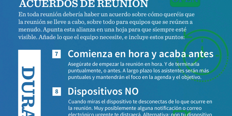 [Infografía] 14 consejos para tener reuniones eficaces