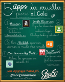 [Infografía] 5 Apps para la vuelta al cole