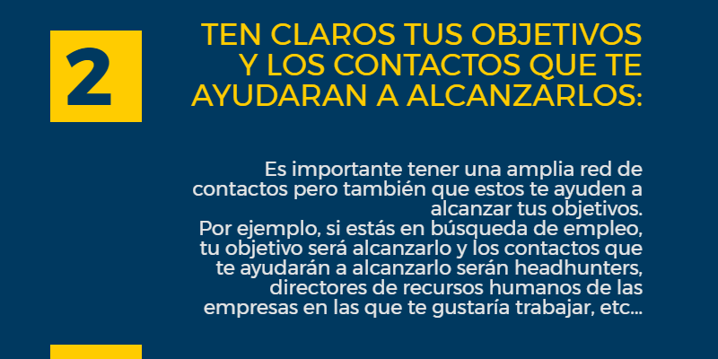[Infografía] 4 recomendaciones para aumentar tu red de contactos de calidad en LinkedIn