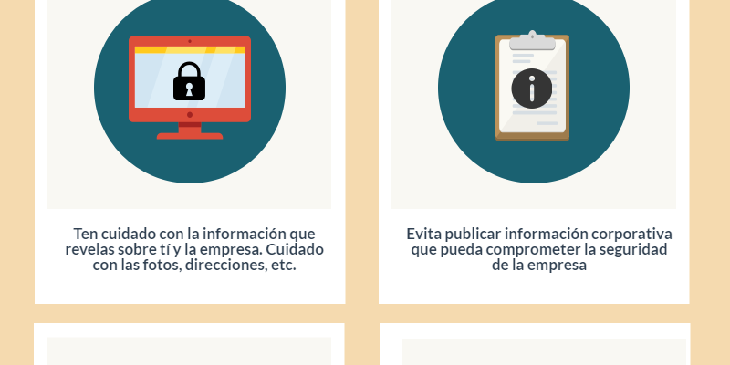 [Infografía] Buenas Prácticas para la Seguridad de la Información en la Gestión de Redes Sociales