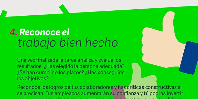 [Infografía] Cómo aprender a delegar tareas de forma efectiva