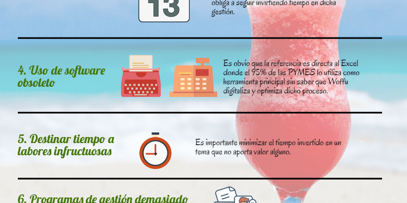 [Infografía] 10 errores a la hora de planificar las vacaciones de los trabajadores