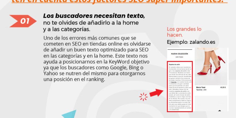 [Infografía] Errores SEO en una Tienda Online