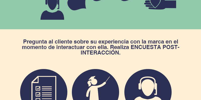 [Infografía] 7 Pautas para crear tu estrategia de experiencia del cliente