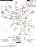 [Infografía] Plano del Metro de Moscú / Moscow subway