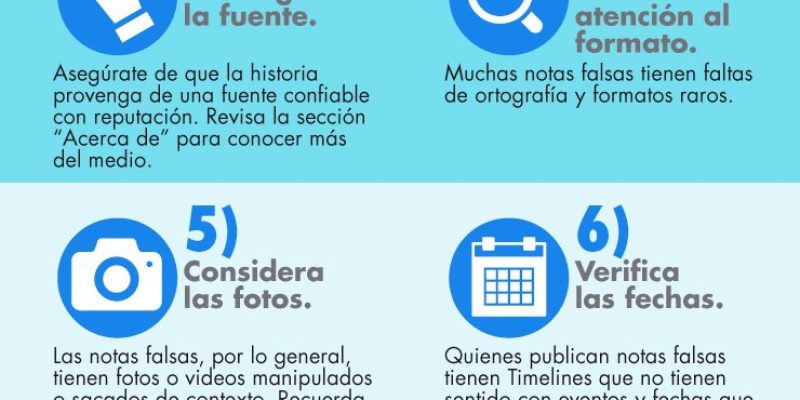 [Infografía] Cómo identificar noticias falsas en Facebook