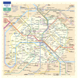 [Infografía] Metro de París / Paris subway