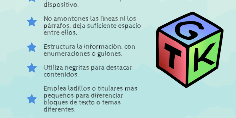 [Infografía] Reglas básicas para escribir en Internet