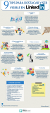 [Infografía] 9 consejos para destacar y ser visible en LinkedIn