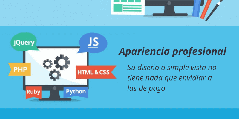 [Infografía] 4 ventajas de los temas gratis de WordPress